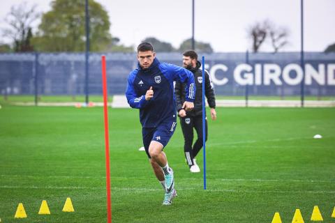 Ligue 2 BKT, Entraînement FC Girondins de Bordeaux 29/03/2024, 2023-2024