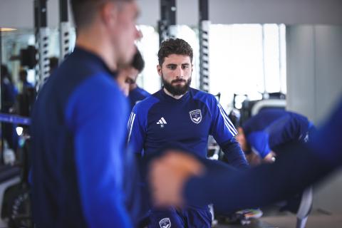 Entraînement du 4 avril 2024 FC Girondins de Bordeaux 2023/2024