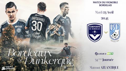 Billetterie Bordeaux - Dunkerque / Saison 2023-2024