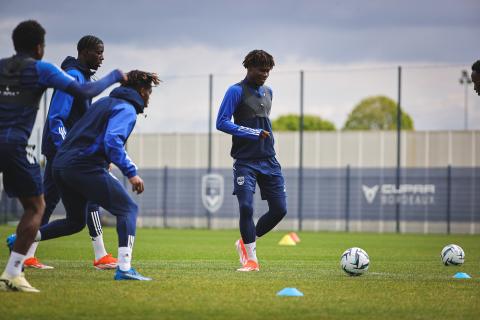 Entraînement du 25 avril 2024, FC Girondins de Bordeaux 2023/2024