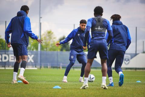 Entraînement du 25 avril 2024, FC Girondins de Bordeaux 2023/2024