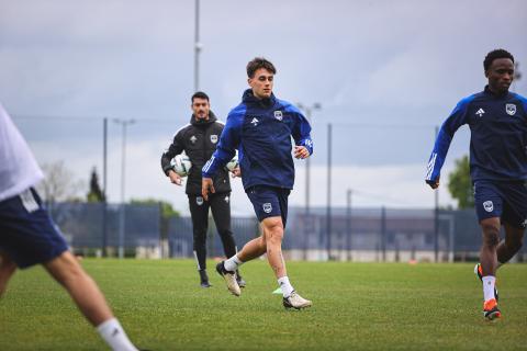 Entraînement du 25 avril 2024, FC Girondins de Bordeaux 2023/2024