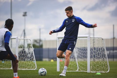 Entraînement du 25 avril 2024, FC Girondins de Bordeaux 2023/2024