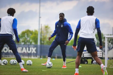 Entraînement du 25 avril 2024, FC Girondins de Bordeaux 2023/2024