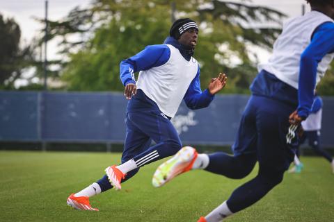 Entraînement du 25 avril 2024, FC Girondins de Bordeaux 2023/2024