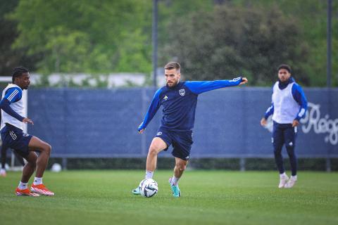 Entraînement du 25 avril 2024, FC Girondins de Bordeaux 2023/2024