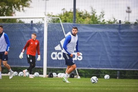 Entraînement du 25 avril 2024, FC Girondins de Bordeaux 2023/2024