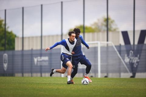 Entraînement du 25 avril 2024, FC Girondins de Bordeaux 2023/2024