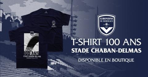 T-shirt des 100 ans du Parc Lescure / Stade Chaban-Delmas