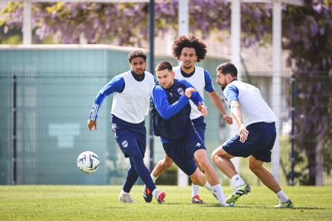 Les Girondins à l'entraînement (avril 2024)