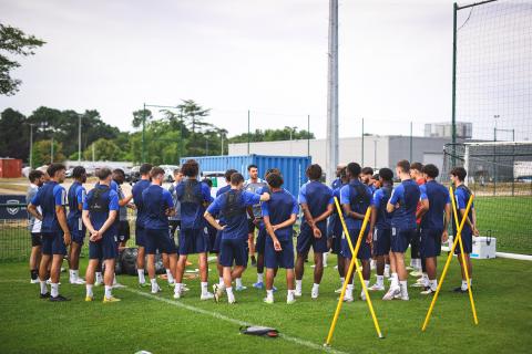 Entraînement du 11 juillet 2024, FC Girondins de Bordeaux, 2024/2025