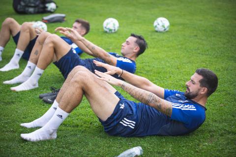 Entraînement du 11 juillet 2024, FC Girondins de Bordeaux, 2024/2025