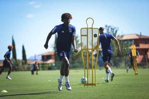 Entraînement du 22 juillet 2024, FC Girondins de Bordeaux, 2024/2025