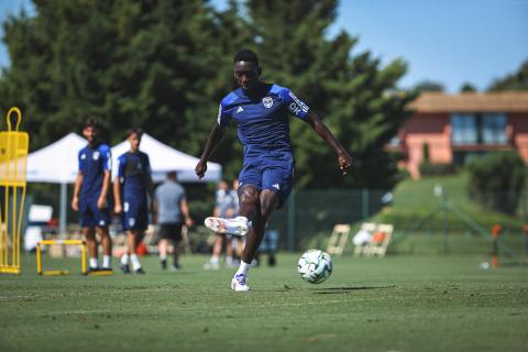 Entraînement du 22 juillet 2024, FC Girondins de Bordeaux, 2024/2025