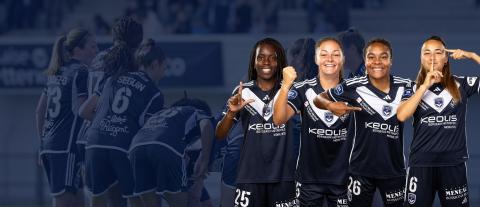 Sélections nationales féminines France U20 - Marion Haelewyn, Hillary Diaz, Fiona Liaigre et Maëlle Seguin