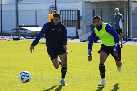 Entraînement du vendredi 11 octobre 2024