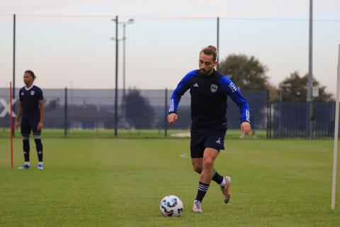 Entraînement du 5 novembre 2024, FC Girondins de Bordeaux, 2024/2025