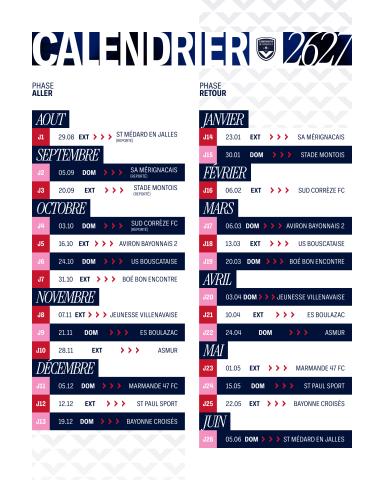 Calendrier