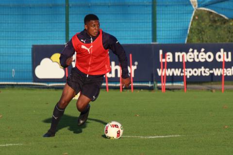 Zaydou Youssouf entrainement